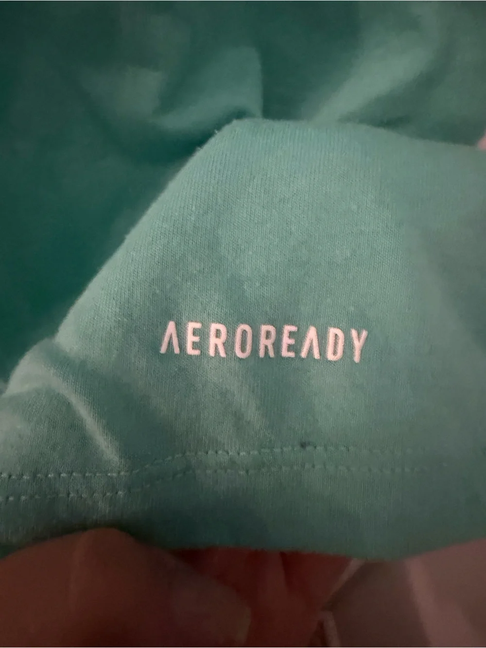 Adidas AEROREADY Primegreen Men’s Small Aqua Performance T-Shirt